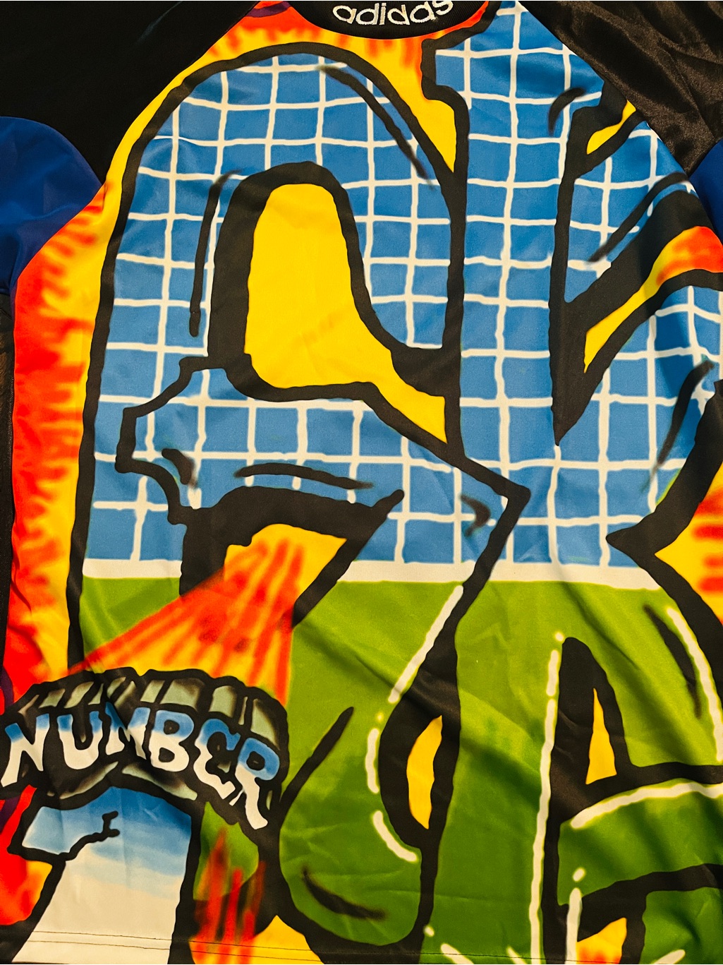 Adidas Soccer Art Graphic Special Edition Goalie Inspired Shirt